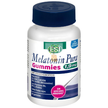 MELATONIN PURA 1,9MG GUMMIES 60 GOMINOLAS ESI