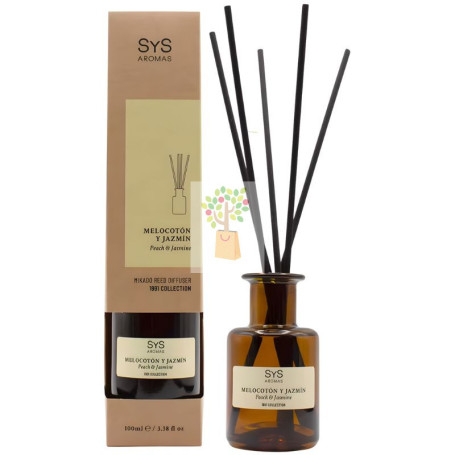 AMBIENTADOR MIKADO 1991 MELOCOTÓN Y JAZMÍN 100ML SYS
