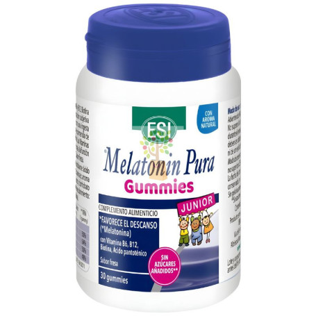 MELATONIN PURA JUNIOR GUMMIES 1MG 30 GOMINOLAS ESI