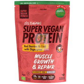 SVF SUPER VEGAN PROTEIN FRUTOS ROJOS Y GOJI  400G ISWARI