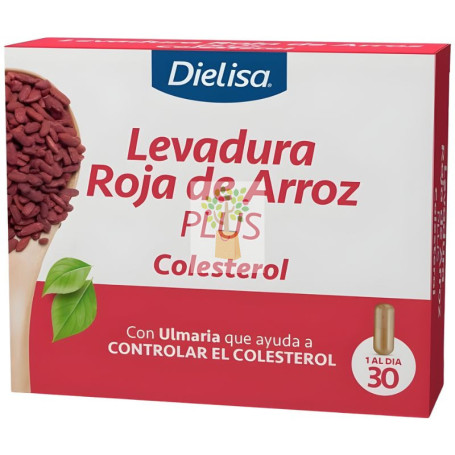 LEVADURA ROJA DE ARROZ PLUS 30 CÁPSULAS DIETISA