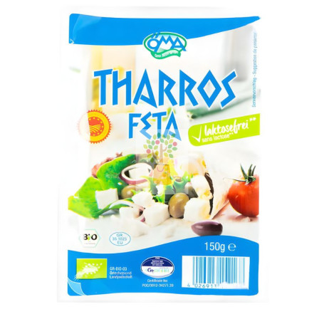 QUESO FETTA SIN LACTOSA BIO 150G OMA BEER