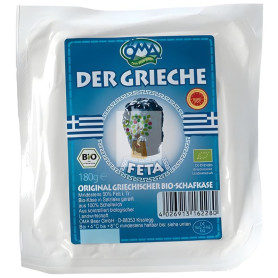 QUESO FETTA BIO 180G OMA BEER