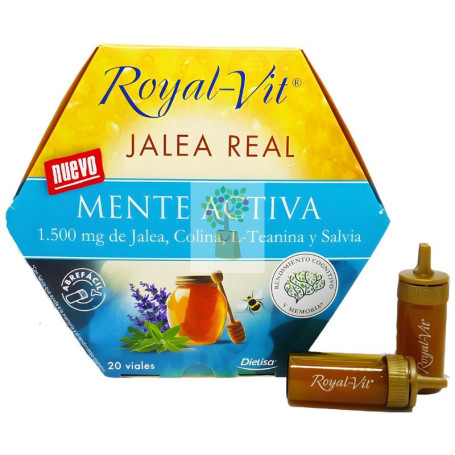 ROYAL-VIT MENTE ACTIVA 20 VIALES ROYAL-VIT