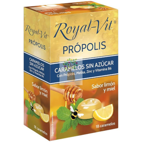 ROYAL-VIT CARAMELOS DE PRÓPOLIS 18 UNIDADES ROYAL-VIT