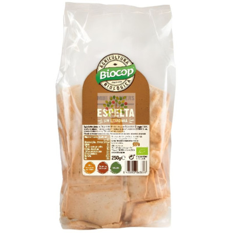 MINI CRACKERS DE TRIGO ESPELTA 250G BIOCOP