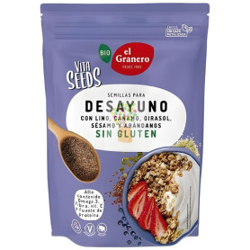 VITASEEDS DESAYUNO 5 SEMILLAS Y ARANDANO BIO 300Gr EL GRANERO