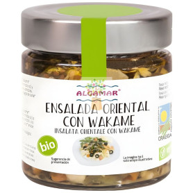 ENSALADA ORIENTAL CON WAKAME 180G ALGAMAR
