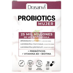 PROBIOTICS MUJER 20 CÁPSULAS DRASANVI