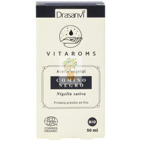 ACEITE VEGETAL COMINO NEGRO (PRIMERA PRESIÓN FRIO) 50ML DRASANVI