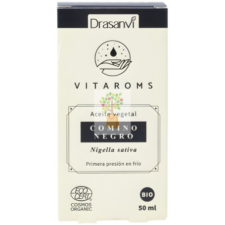 ACEITE VEGETAL COMINO NEGRO (PRIMERA PRESIÓN FRIO) 50ML DRASANVI