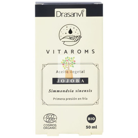 ACEITE VEGETAL DE JOJOBA (PRIMERA PRESIÓN EN FRIO) 50ML DRASANVI