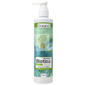 CHAMPÚ DE BIOTINA Y ALOE VERA CABELLO GRASO 300ML DRASANVI