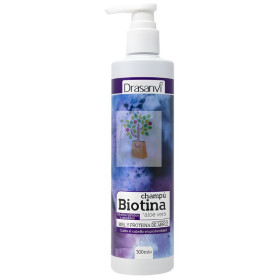 CHAMPÚ DE BIOTINA Y ALOE VERA CABELLO TEÑIDO 300ML DRASANVI