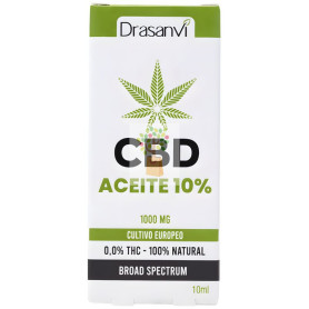 ACEITE DE CBD BROAD SPECTRUM 10% 10ML DRASANVI
