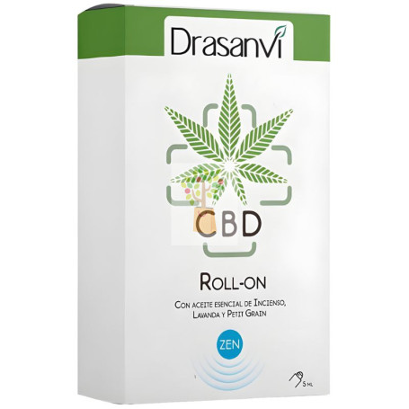 ROLL-ON CBD AZUL DESCANSO Y RELAX 5ML DRASANVI