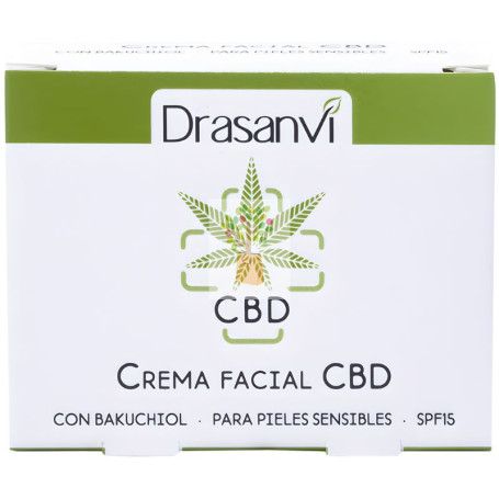 CREMA FACIAL CBD SPF15 50ML DRASANVI