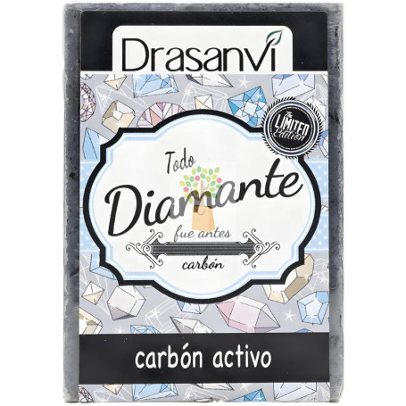 JABÓN DE CARBÓN ACTIVO VEGETAL 100G DRASANVI