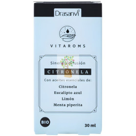 SINERGIA DIFUSIÓN CITRONELA BIO 30ML VITAROMS DRASANVI