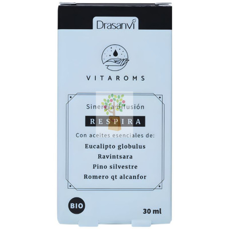 SINERGIA DIFUSIÓN RESPIRA BIO 30ML VITAROMS DRASANVI