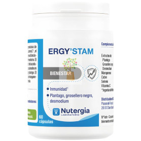 ERGYSTAM 60 CÁPSULAS NUTERGIA