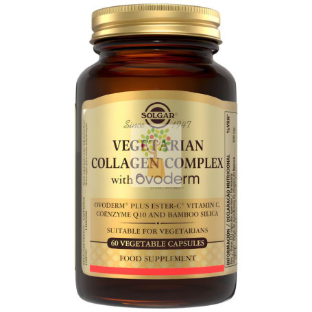 COLAGENO VEGETARIANO OVODERM 60 CAPSULAS SOLGAR
