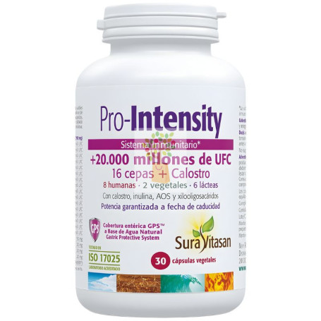 PRO-INTENSITY 30 CAPSULAS SURA VITASAN
