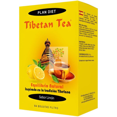 TIBETAN TEA LIMÓN 84 FILTROS