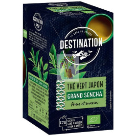 TE VERDE GRAND SENCHA JAPON ECOLOGICO 20 BOLSAS DESTINATION