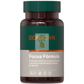 FOCUS FÓRMULA 40 CÁPSULAS BONUSAN