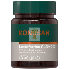 LACTOFERRINA CLN 300 30 CÁPSULAS GASTRORRESISTENTES BONUSAN