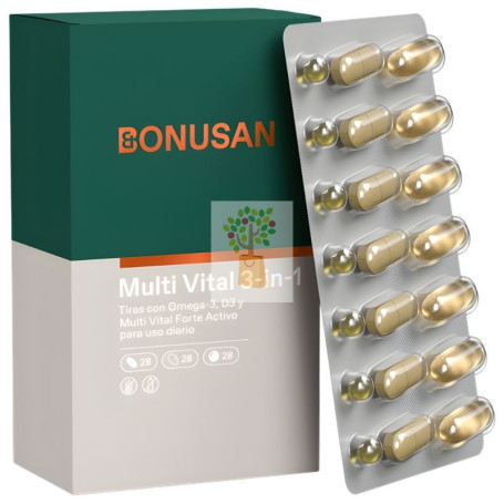 MULTI VITAL 3-IN-1 84 COMPRIMIDOS BONUSAN