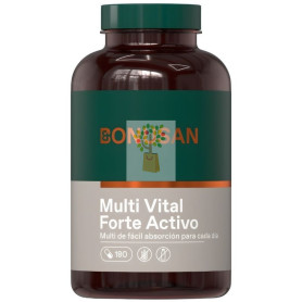 MULTI VITAL FORTE ACTIVO 180 CÁPSULAS BONUSAN