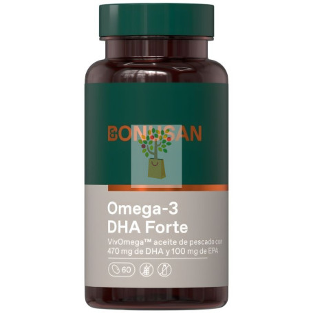OMEGA-3 DHA FORTE 60 PERLAS BONUSAN