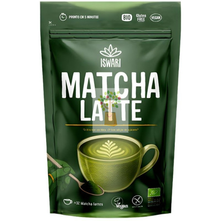 MATCHA LATTE EN POLVO BIO 100G ISWARI