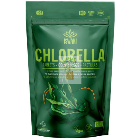 CLORELA EN COMPRIMIDOS BIO 70G ISWARI