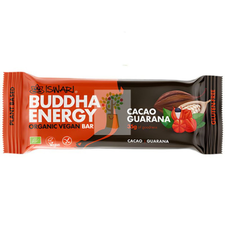 BUDDHA ENERGY CACAO Y GUARANÁ 35G ISWARI
