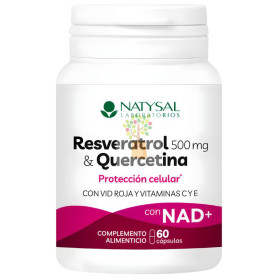 RESVERATROL Y QUERCITINA CON NAD+ 60 CAPSULAS NATYSAL