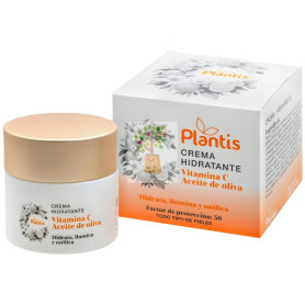 CREMA FACIAL HIDRATANTE CON VIT.C +FFP30 50ML PLANTIS