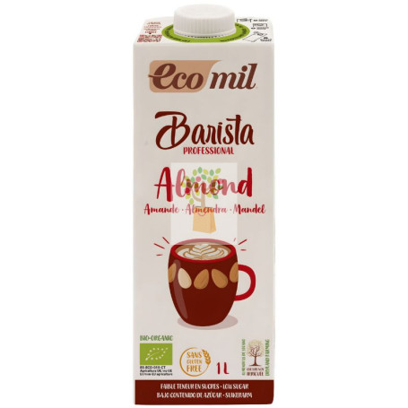 BEBIDA DE ALMENDRA BARISTA BIO 1L ECOMIL