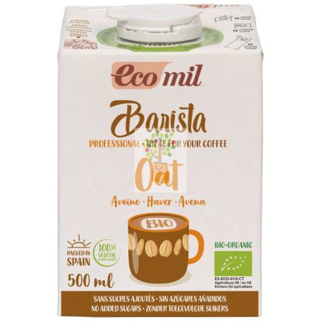 BEBIDA DE AVENA BARISTA BIO 500ML ECOMIL