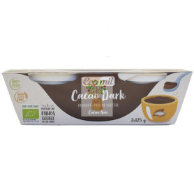 POSTRE DE CACAO DARK BIO 2X125G ECOMIL