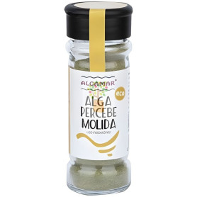 ALGA PERCEBE MOLIDA EN TARRO DE VIDRIO ESPECIERO 15G ALGAMAR