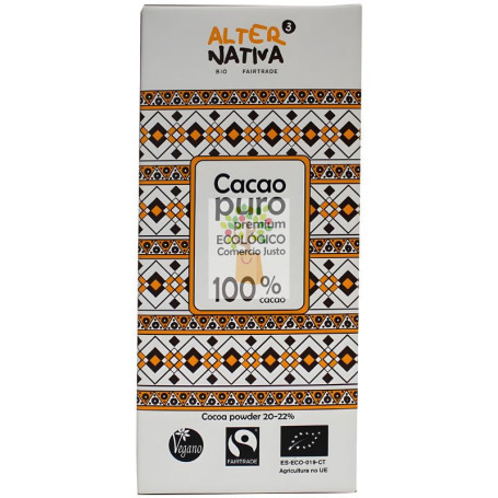 CACAO PURO PREMIUM BIO 150G ALTERNATIVA 3