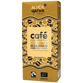CAFÉ MOLIDO DESCAFEINADO BIO 250G ALTERNATIVA 3