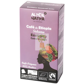 CÁPSULAS DE CAFÉ ETIOPÍA SIDAMO BIO 10 UNIDADES ALTERNATIVA 3