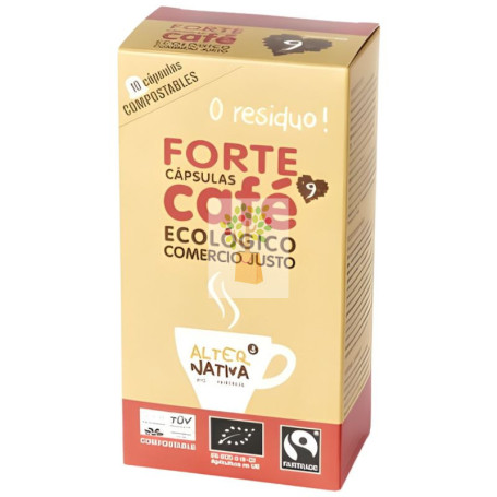 CÁPSULAS DE CAFÉ FORTE BIO 10 UNIDADES ALTERNATIVA 3