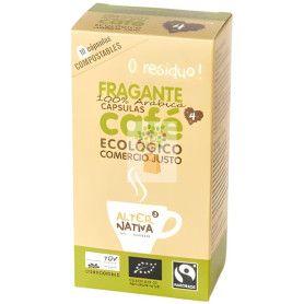 CÁPSULAS DE CAFÉ FRAGANTE BIO 10 UNIDADES ALTERNATIVA 3