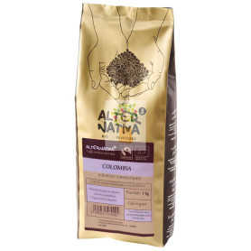 CAFÉ DE COLOMBIA EN GRANO BIO 1KG ALTERNATIVA 3