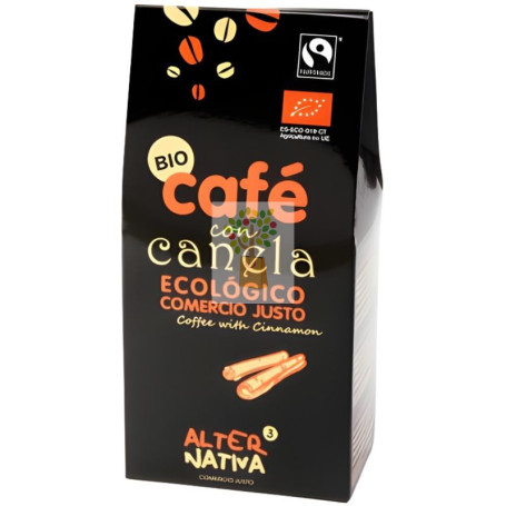 CAFÉ MOLIDO CON CANELA BIO 125G ALTERNATIVA 3